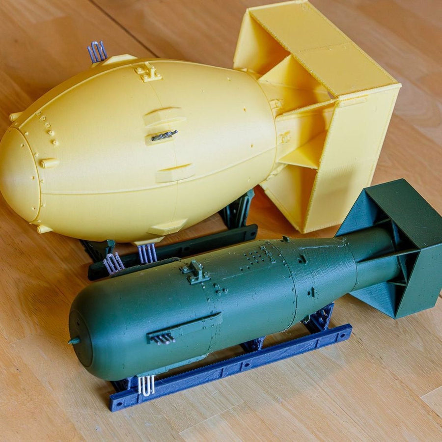 3D Printed American Mark III A Atomic Bomb Toy Model
