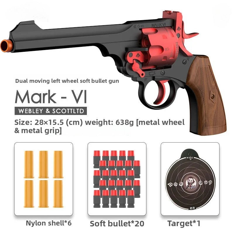 Wick MK4/MK5/MK6 Alloy Revolver Toy Gun