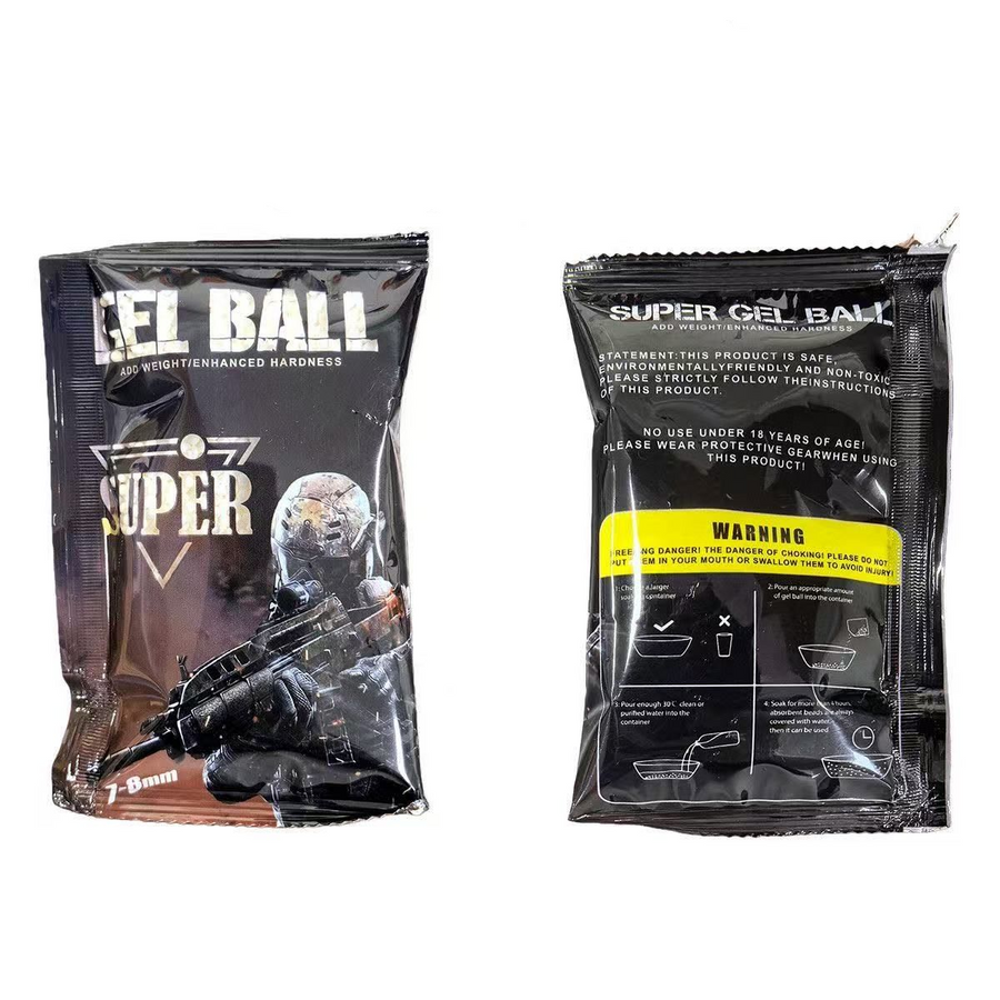 7-8 mm Anti-compression Weighted Abrasive Ultra-White Hard Gel Balls