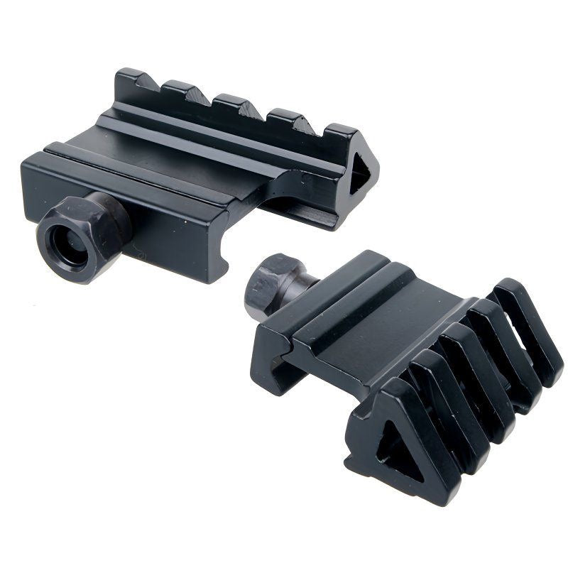 Metal Heightened 45° Offset Guide Rail Mount For Toy Blasters