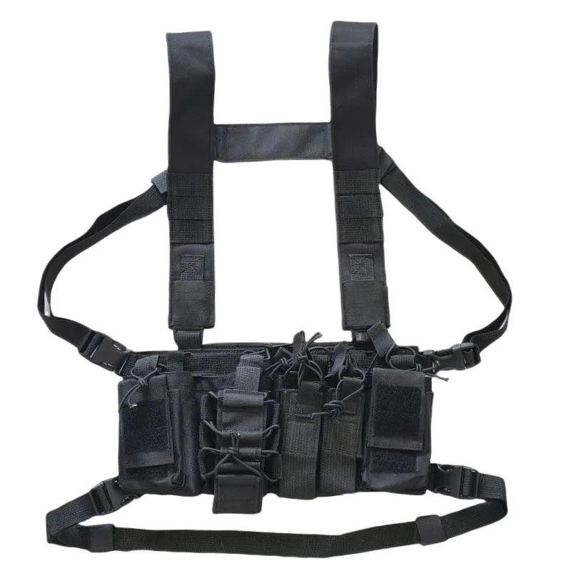 D3 Lightweight Tactical Chest Vest Multifunctional Military Fan Vest