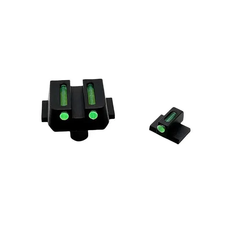 MP9 Front And Rear Metal Fiber Optic Sight Toy Modification Accessories