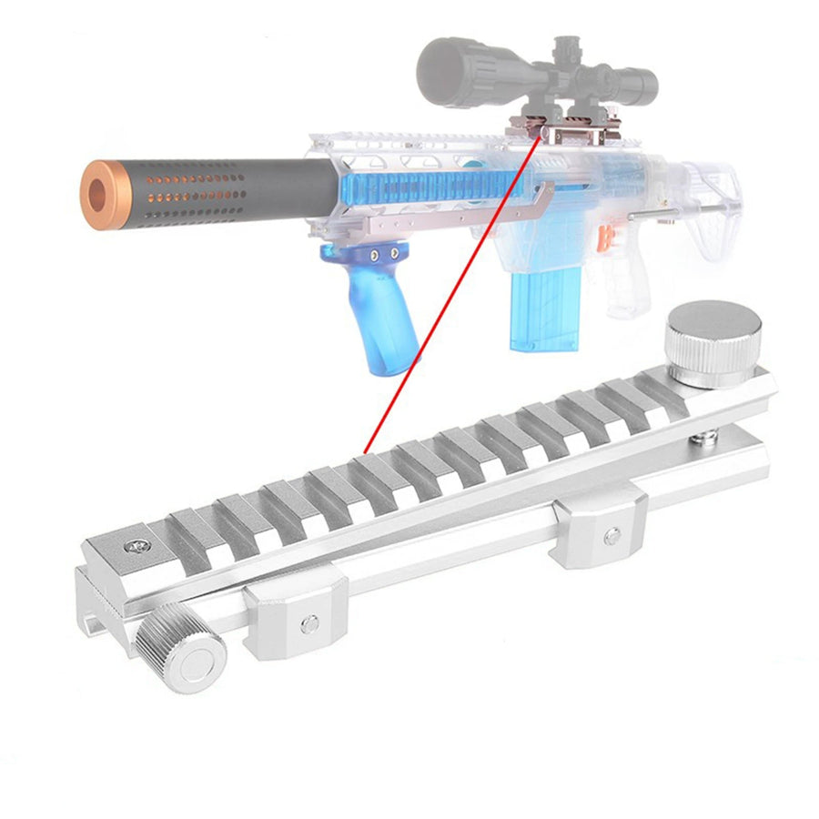 Worker Adjustable Metal Rail Riser