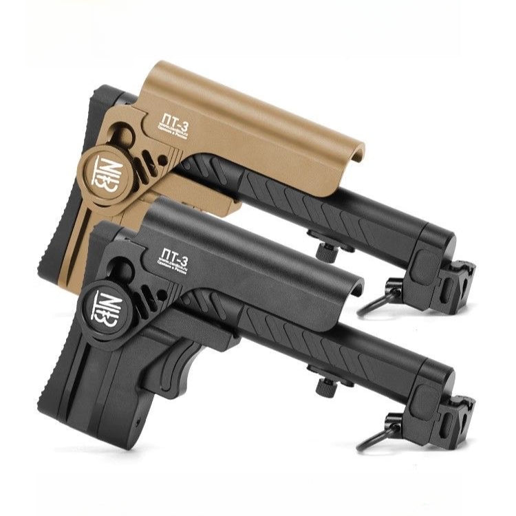 PT-3 AK Metal Nylon Liftable Tactical Buttstock
