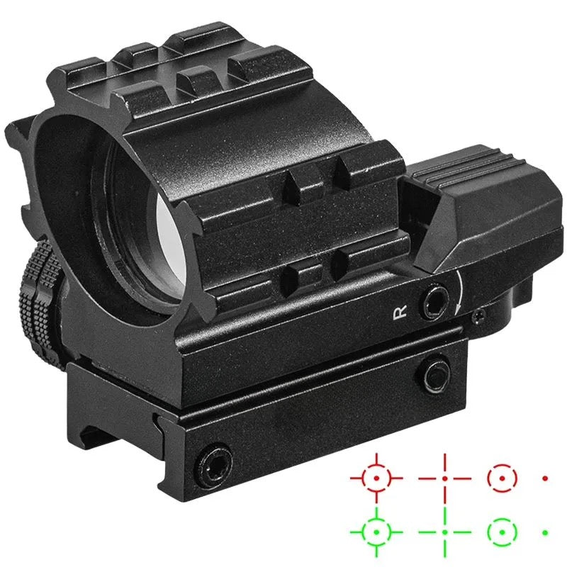 Four-Point Metal M4Universal 20mm Slide Holographic Red And Green Dot Sight Laser
