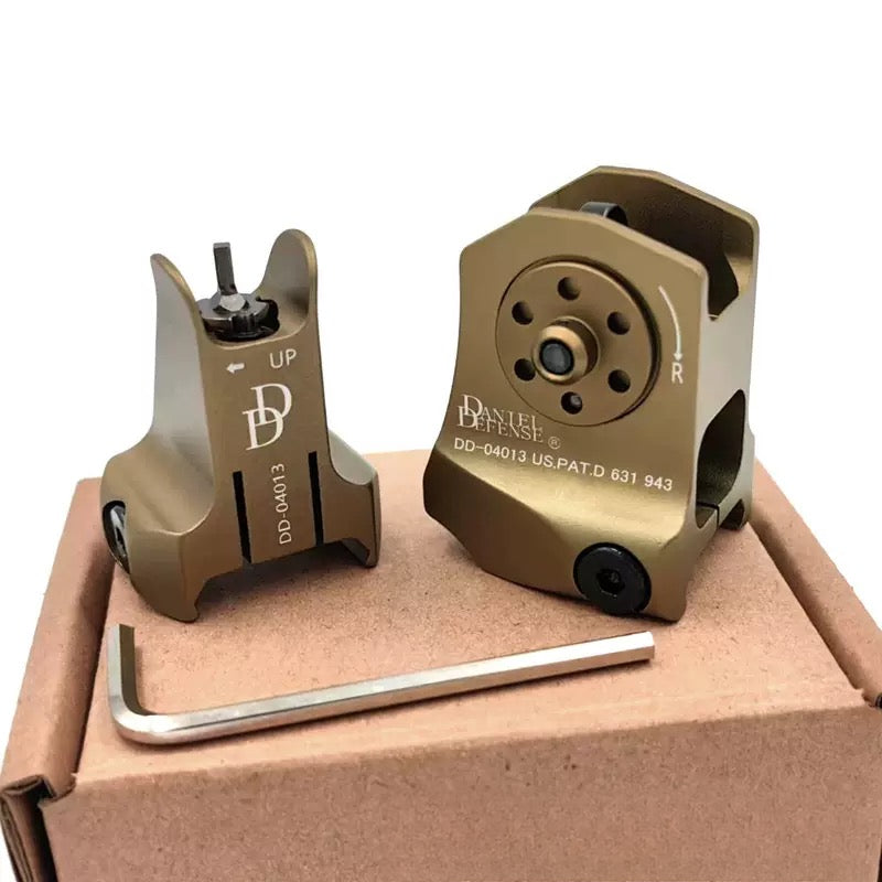 DD Metal Front And Rear Sights Combination Mechanical Sights