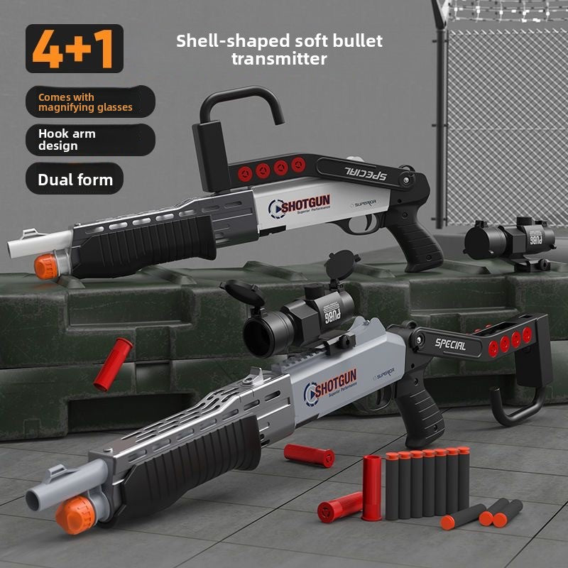SPAS-12 Double-Barreled Shell Ejection Soft Bullet Shotgun
