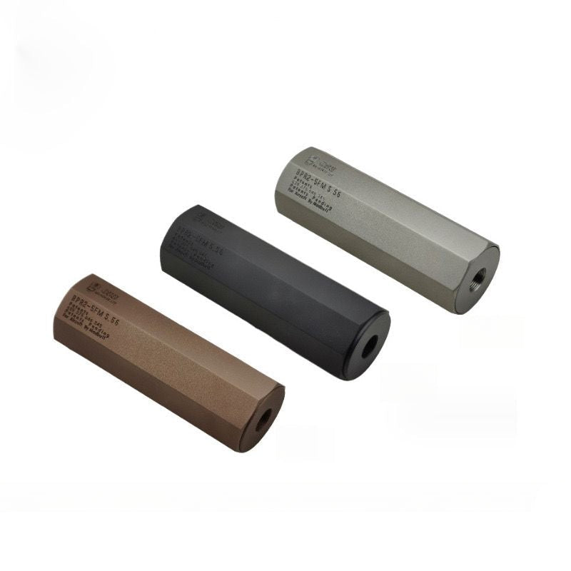 OSS BPR2 Octagonal Metal Silencer Accessories 14mm CCW