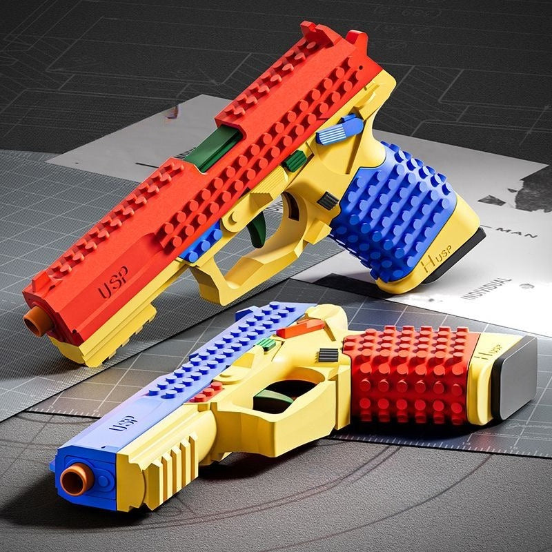 USP Shell Ejection Building Blocks Dart Blaster