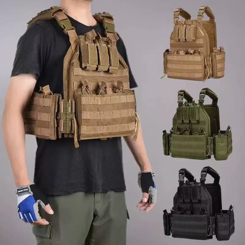 Multifunctional MOLLE Quick-Release Tactical Protective Vest