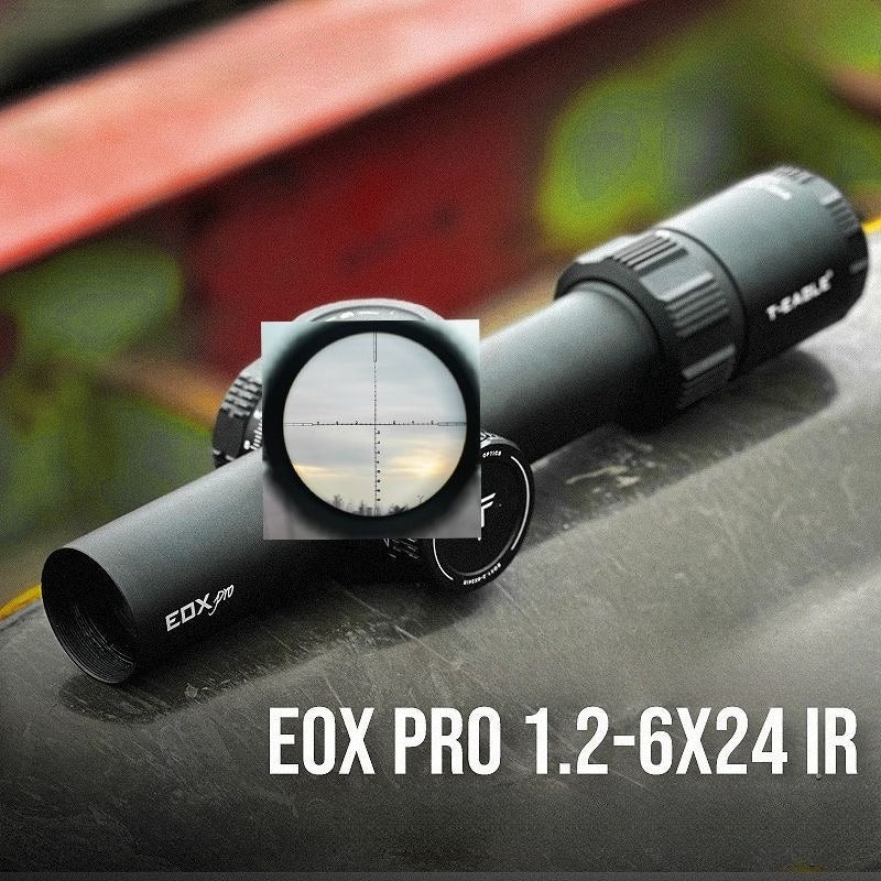 T-Eagle EOX PRO1.2-6 V2 Metal Dual Cross-Type Optical Quick Sight Scope