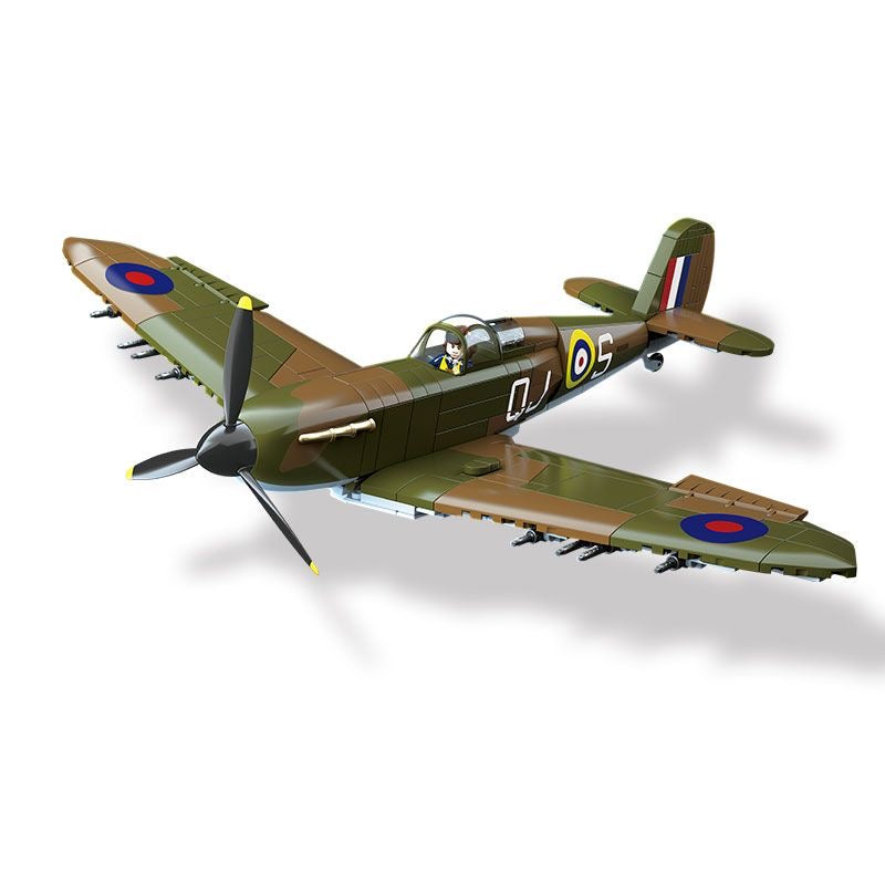 Spitfire Fighter Building Blocks Set