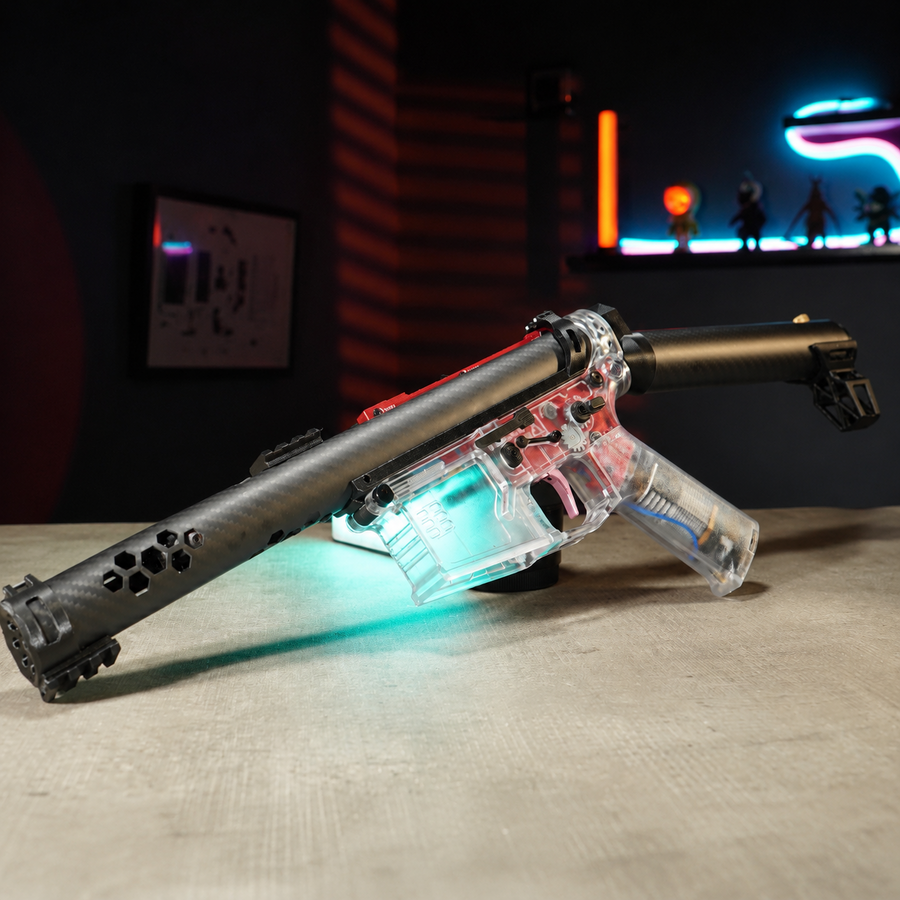 SQB Carbon Fiber Transparent Electric Gel Blaster