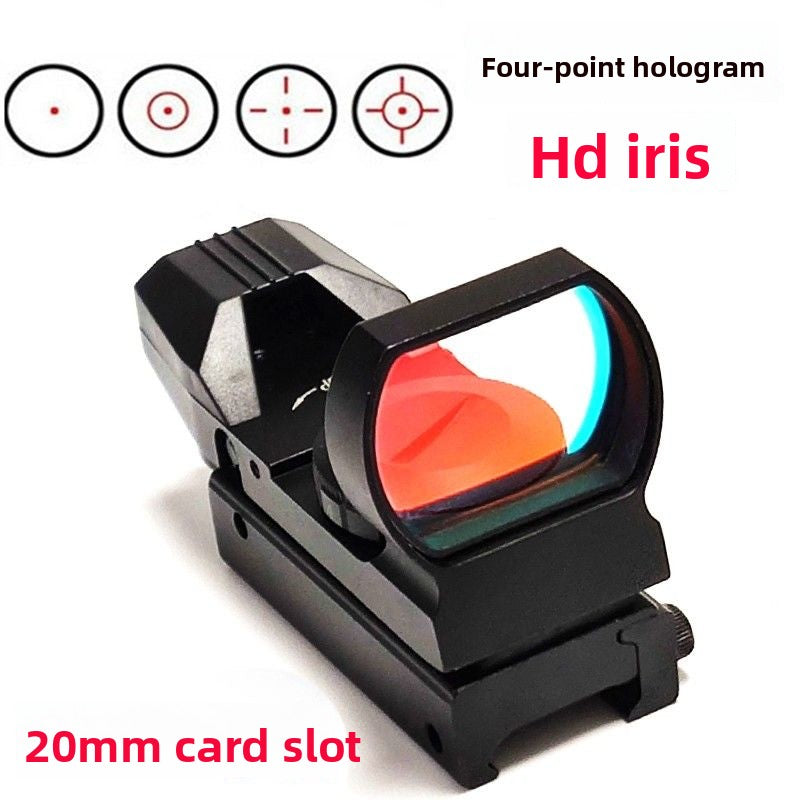 HD101 Adjustable Metal Holographic Quad-Dot Sight