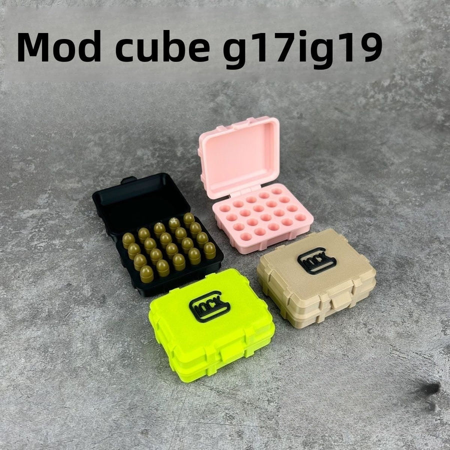 Model Cube G17/G19 Bullet Model Tactical Storage Box