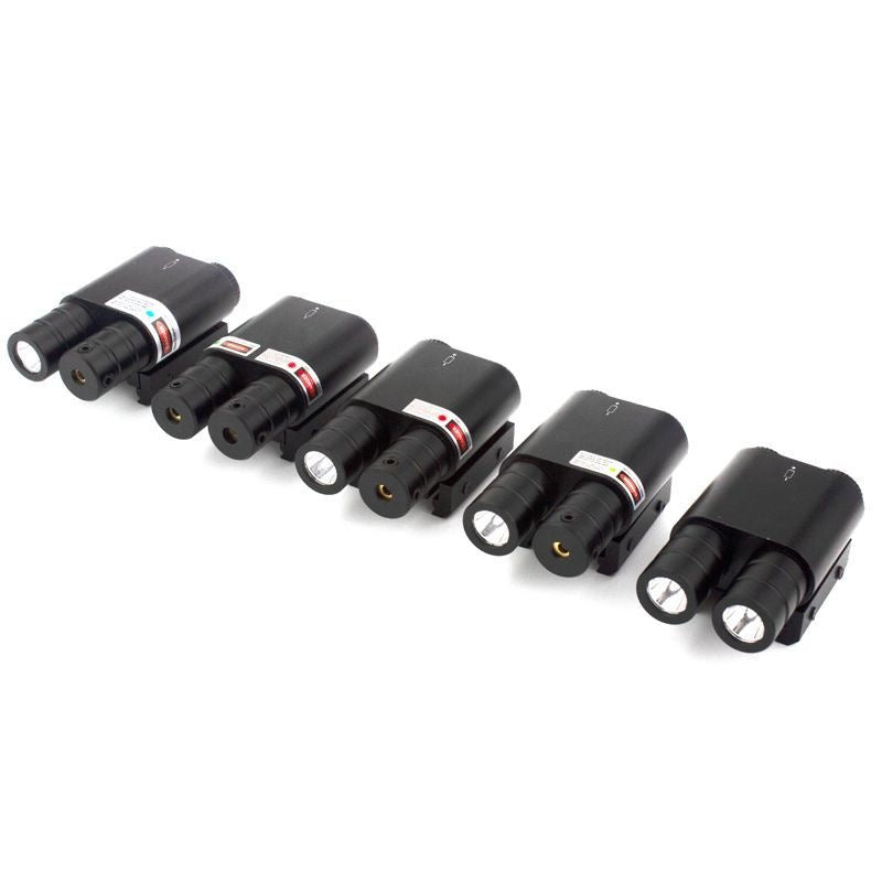 Metal Laser Flashlight 2-In-1 Tactical Sight