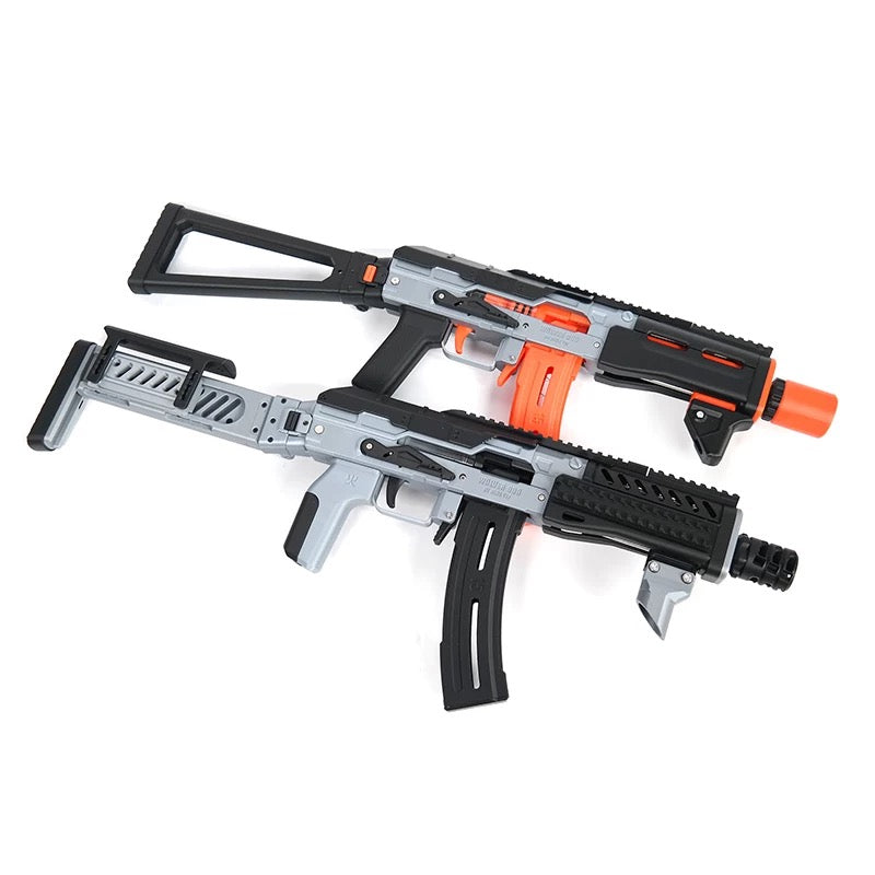 Wolfer 999 - Classic Pump-Actuated 3D Printed Dart Blaster