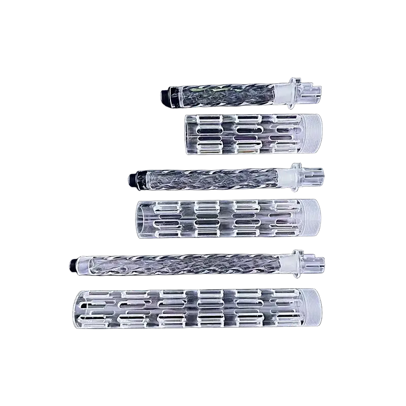 F1 Transparent Gel Blaster with Screwless M-Lok Handguard