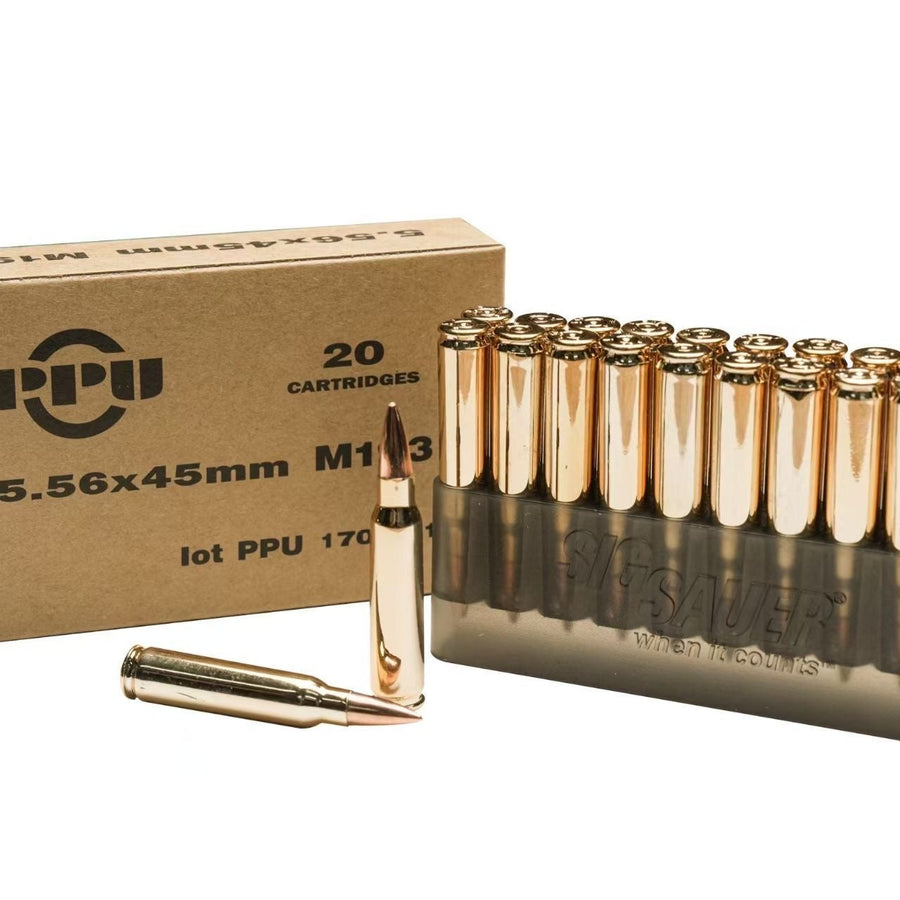556 Electroplated Bullet Model Props