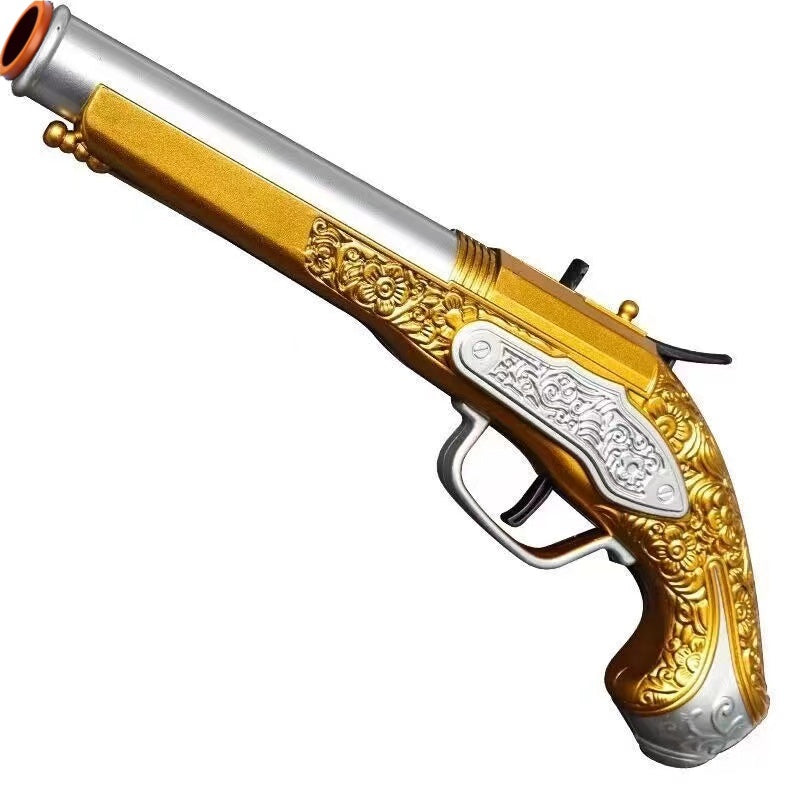 New Caribbean Pirates Fire Gun Children's Soft Bullet Pistol - Advanced Toy Gun