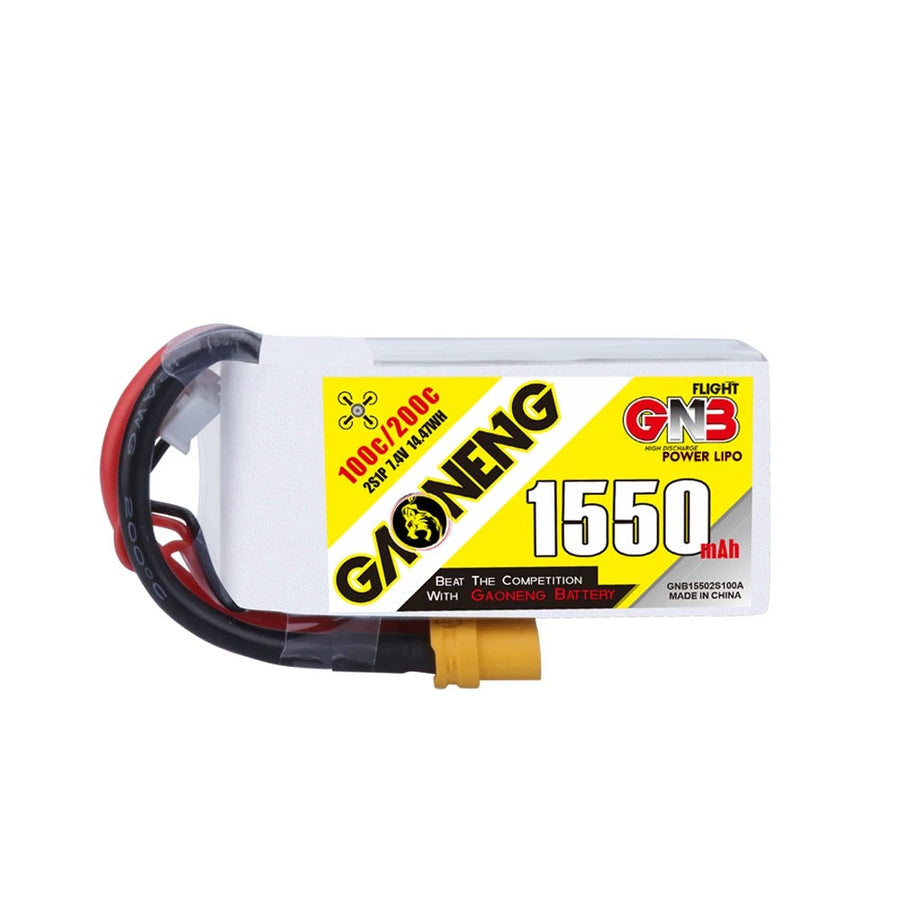 High-energy GNB 2S 7.4V 100C High-Burst Lithium Battery