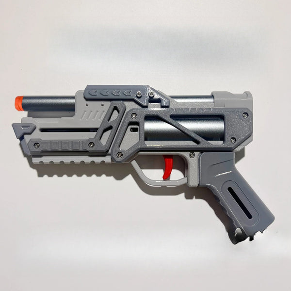 3D Printed Luban Sponge Soft Bullet Dart Gun-Manual Single Shot Toy Gun