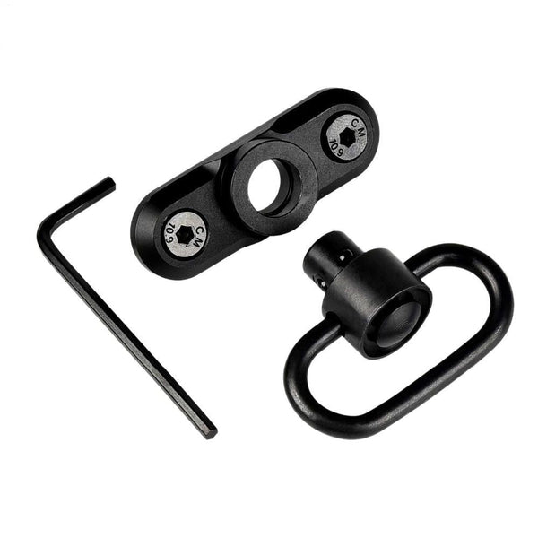 Metal QD Quick Release Swivel Sling Mount with M-LOK Base