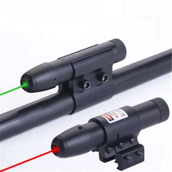 Metal Shockproof Slingshot Red-Green Laser Sight