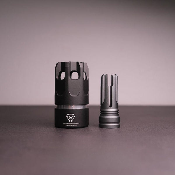 SI Metal Muzzle Brake with Flash Hider 14mm