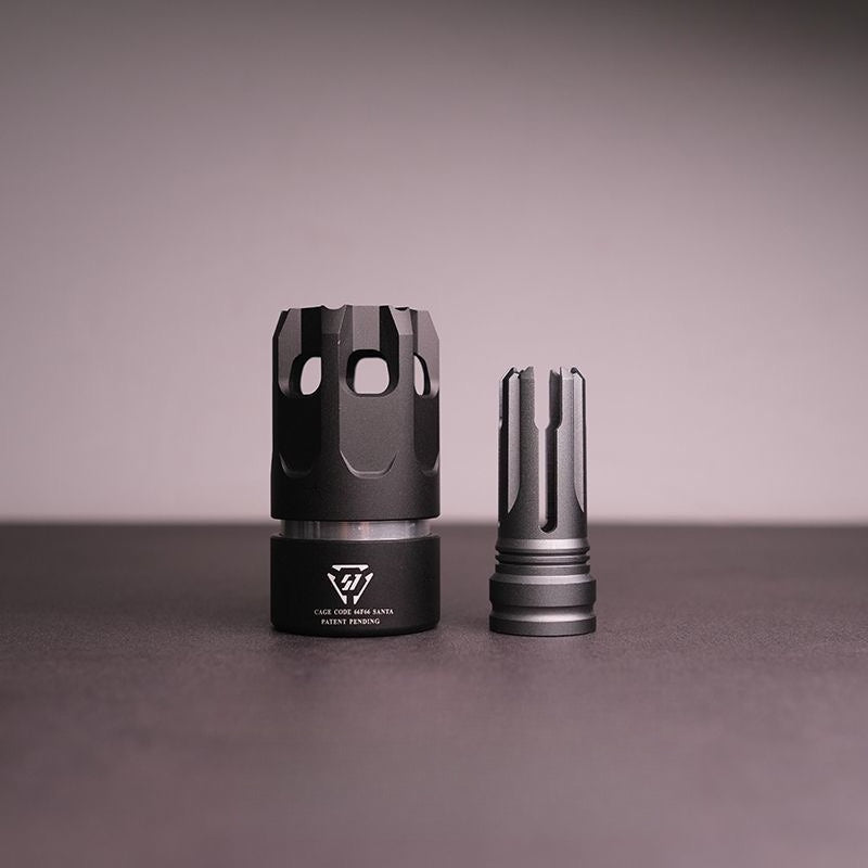 SI Metal Muzzle Brake with Flash Hider 14mm