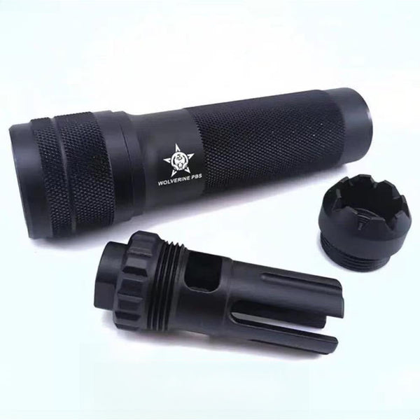 PBS Silencer 14mm CCW Mini Front Barrel Decoration DMT Fire Caps Toy Accessories
