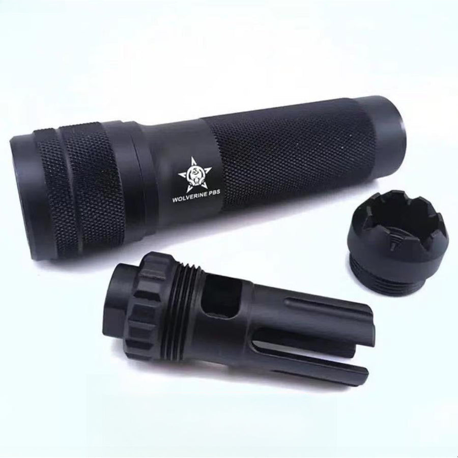 PBS Silencer 14mm CCW Mini Front Barrel Decoration DMT Fire Caps Toy Accessories