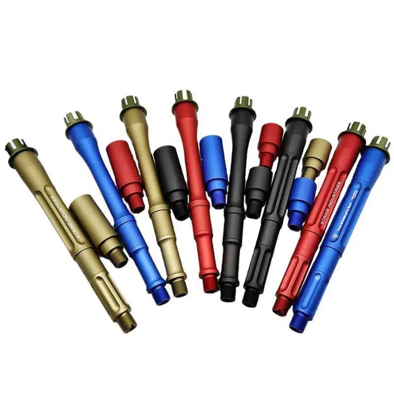 SI 19mm Metal Grooved Outer Barrel Extender with 14mm CCW Thread