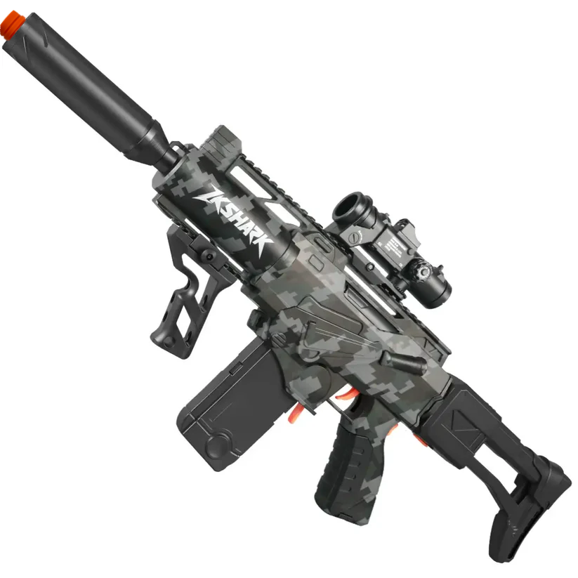 Sembylon M1 227 Electric Continuous Fire Soft Bullet Toy Gun Blaster