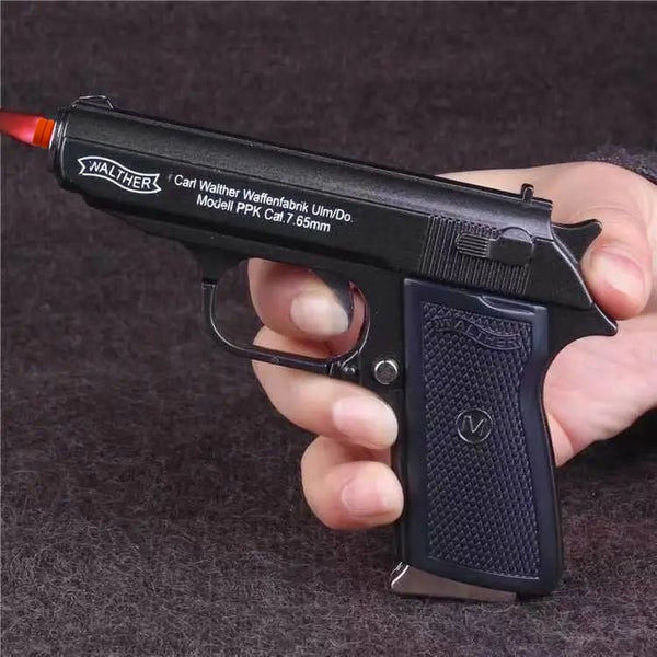 PPK Metal Windproof Lighter-Model Ornaments