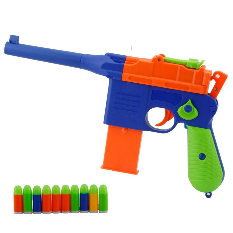 3D Printed Mauser Soft Bullet Toy Gun-Mauser Gravity Carrot Gun