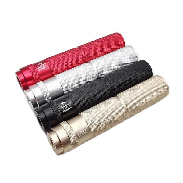 KSC Metal Silencer For 14mm Threaded And 19mm Smooth Heads