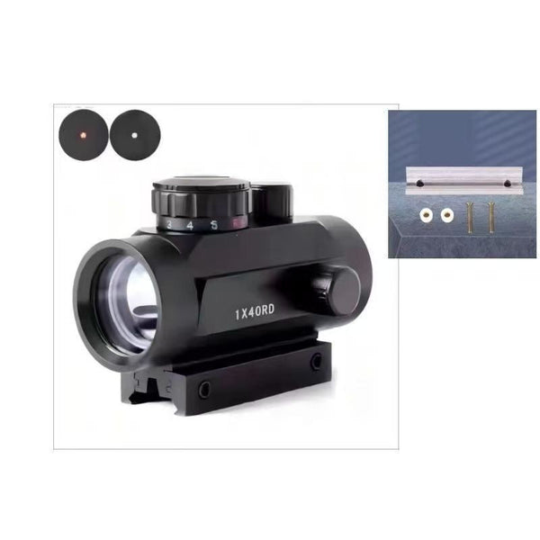 New Tactical 1x40RD Red Green Dot/Cross Optical Metal Sight