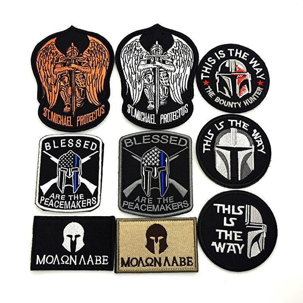 Mandalorian Tactical Embroidered Morale Patch