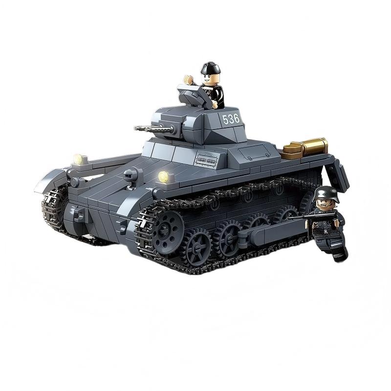 German Panzer I Type A Tank Building Blocks