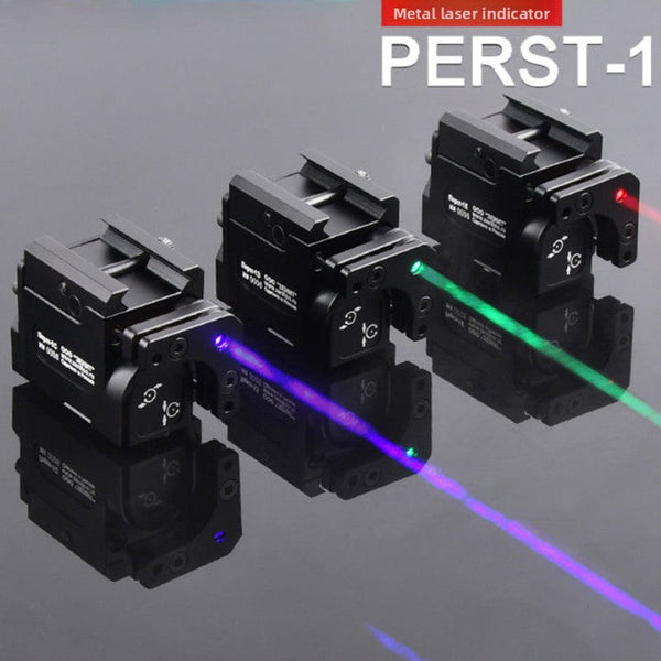 PERST-1 Metal Under-Mounted Red And Green Laser Sight For 20mm Rail