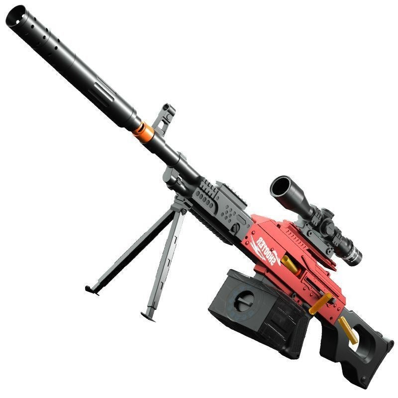 PKM M200 Manual/Electric Shell Ejection Soft Bullet Gun