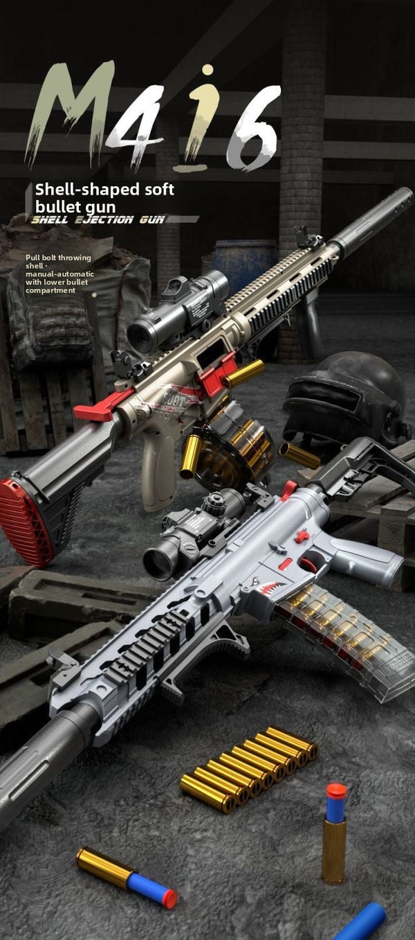 M4A1/M416 Electric Shell Ejection Soft Bullet Toy Gun