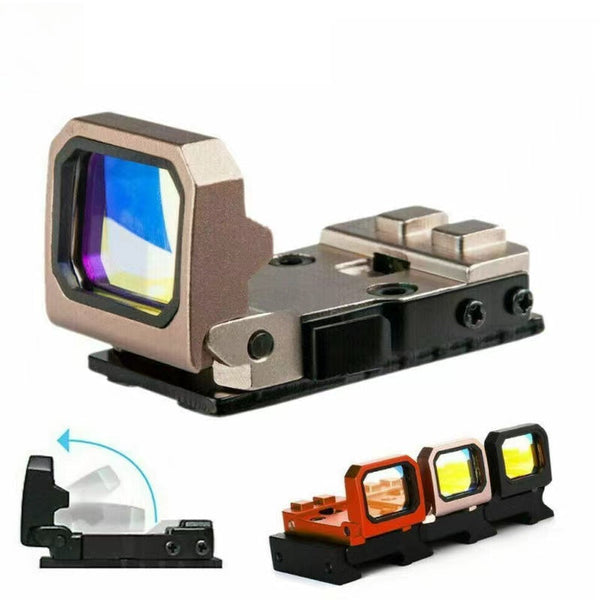 VISM Folding Red Dot Reflex Sight Mini Telescope