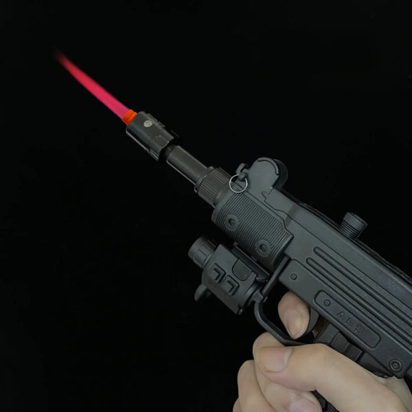 Uzi Submachine Gun Model Windproof Personality Creative High Firepower Lighter