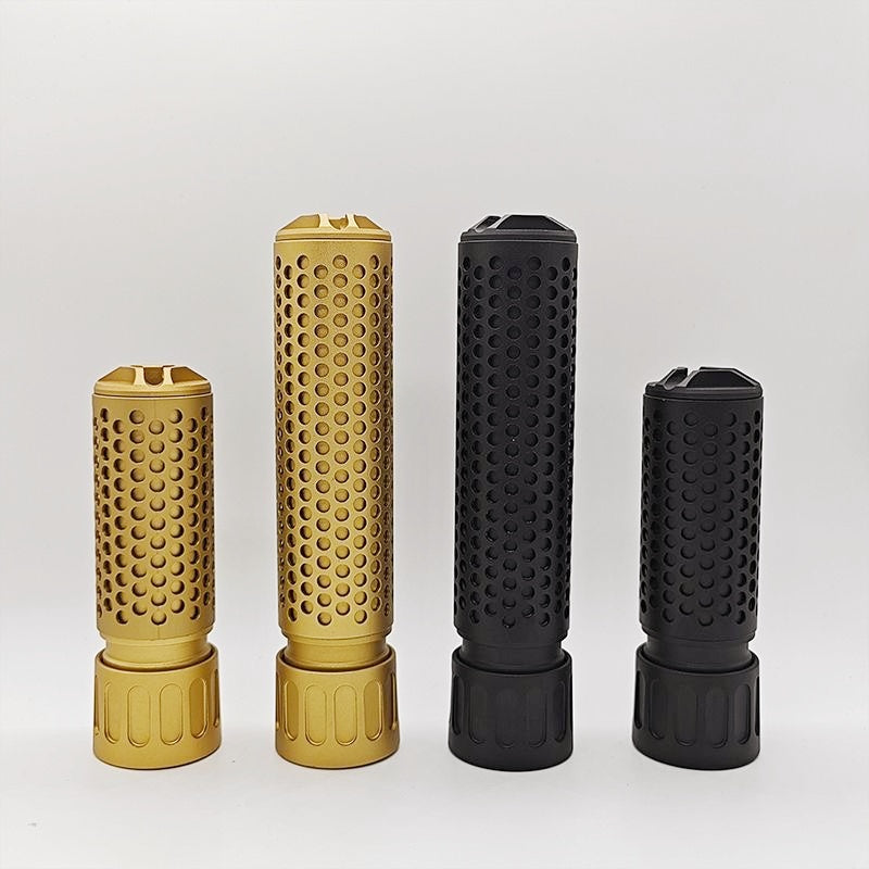 QDC Quick Release Honeycomb Metal Muffler 14 mm CCW
