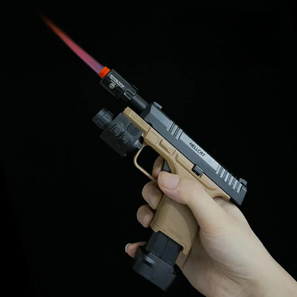 HellCat Three Magazine Metal Windproof Gun Shape Lighter