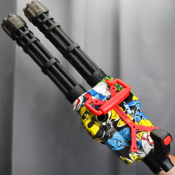 Gatling Graffiti Double-tube Electric Gel Blaster