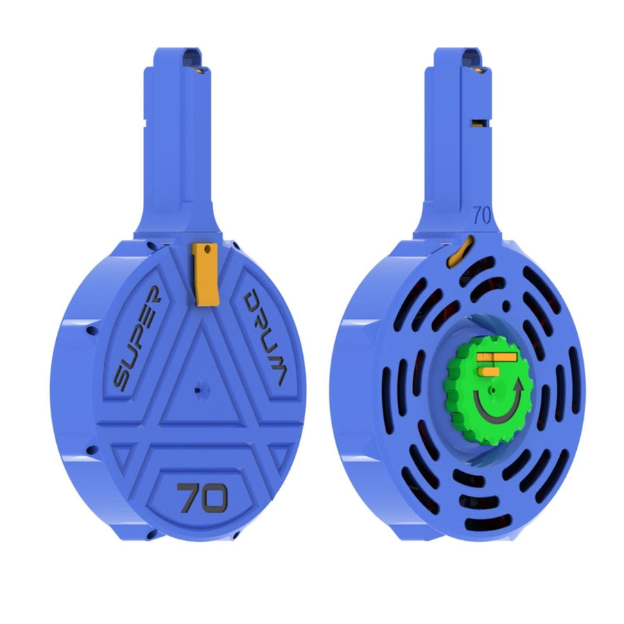 3D Printed 70 Rounds Foam Dart Drum