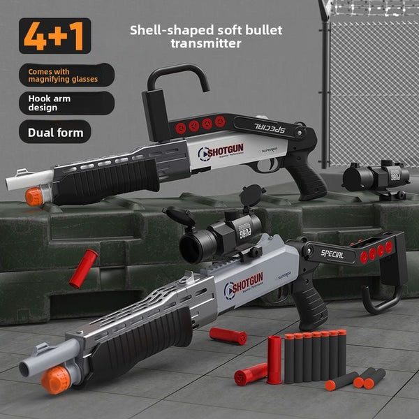 SPAS-12 Double-Barreled Shell Ejection Soft Bullet Shotgun
